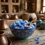 نمک آبی کریستالی